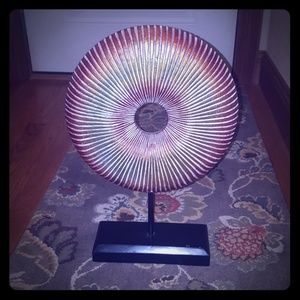 Pier 1 wooden circle decor. 19x13 inches